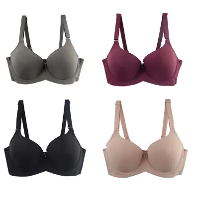 T-shirt Bra Padded Full Cup Support Underwired 36 38 40 42 44 B C D Uk Size • £7.98