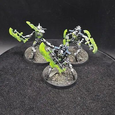 Pro Painted Warhammer 40k Necron Skorpekh Destroyers ×3 Q7 Elston Games Workshop • £43.08