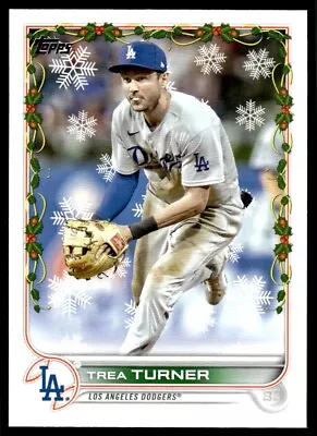 Trea Turner 2022 Topps Holiday E10 #HW2 Los Angeles Dodgers • $1.59