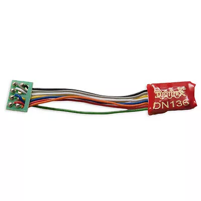 Digitrax Inc. N DCC Decoder Series 6 3.2  Wires 3 FN 8-Pin 1A DGTDN136PS Power • $26