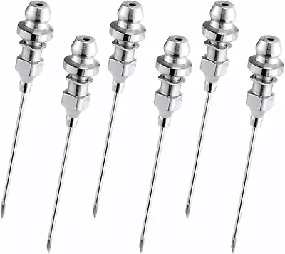 Bearing Grease Injector Needle，Removable Needle Grease Dispenser 6Pcs，For Inject • $15.99