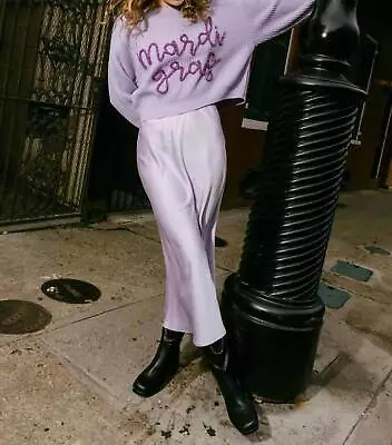 Queen Of Sparkles Mardi Gras Glitter Script Sweater For Women • $97