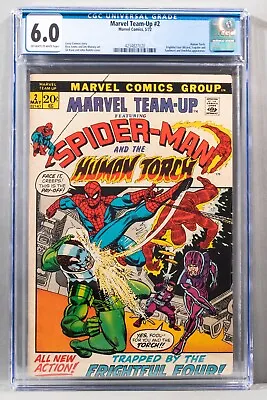 Marvel Team-Up #2 1972 Marvel CGC 6.0 Great Cover Human Torch! • $66