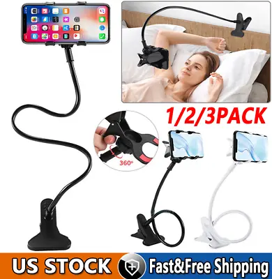 Flexible Lazy Bracket Mobile Phone Stand Holder Car Bed Desk For IPhone Samsung • $6.99