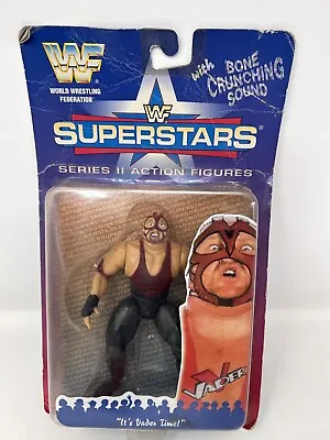 $19.99 • Buy WWF Jakks Superstars Series 2 Bone Crunching Sound Vader Figure 1996 WWE