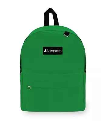 Everest Classic Backpack One Size EMERALD GREEN • $19.99