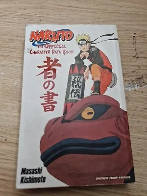 Naruto: The Official Character Data Book By Masashi Kishimoto (Paperback 2012) • £5