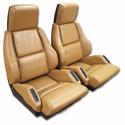 Corvette C4  Leather-Like  Vinyl Seat Covers Saddle Sport 1988 • $537.99