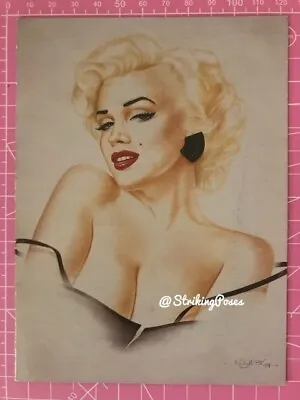 MARILYN MONROE 1980s ART GREETINGS CARD 1950s Acard Company No Envelope RARE! • $5.04