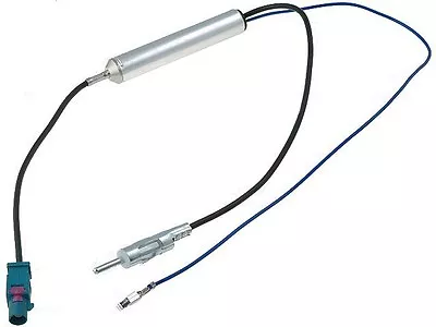£6.29 • Buy Car Radio Stereo Fakra Aerial Fitting Audi Skoda Vw Seat Mercedes With Booster