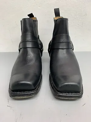 £49.99 • Buy Sancho Women Black Leather Chelsea Boot Shoes Uk6 Ss281