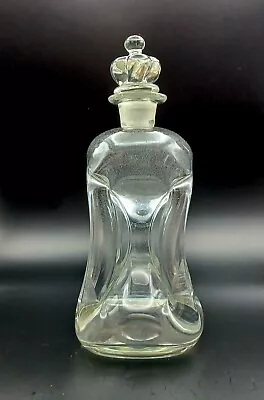 Vintage Holmegaard Kluk Kluk Decanter With Danish Crown Stopper Circa 1960's • £36