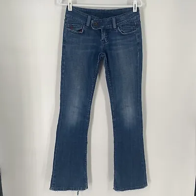 RED BY MISS ME Women’s Blue Drew Boot Cut Jeans Medium Wash Size 26￼ • $4