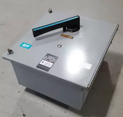 Siemens ITE VMS365T 400 Amp 600 Volt 3 P Fusible Disconnect Vacu Break Switch. • $249