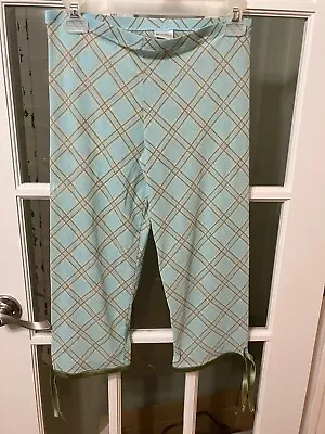 Malizia By La Perla Sheer Cropped Pajama Pants Only Sz USA 6 • $34