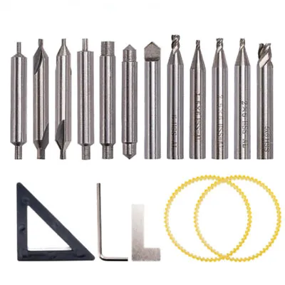 $17.75 • Buy Drill Bits Cutter Set For 368A Locksmith Vertical Key Tool Machine Spare Parts