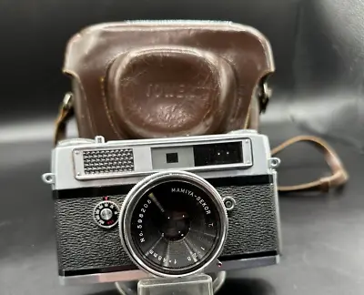 Sears Tower 10A Camera With Mamiya Sekor 48mm F2.8 Lens W/ Leather Case As Is? • $16