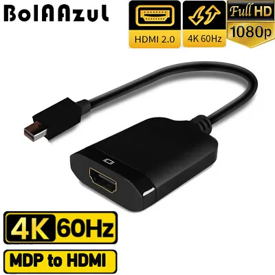 4K 60Hz Active Mini DP DisplayPort 1.4 To HDMI 2.0 Cable Video Adapter For Macs • $11.98