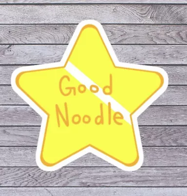 £3.83 • Buy Good Noodle Gold Star Sticker SpongeBob SquarePants Funny Decal