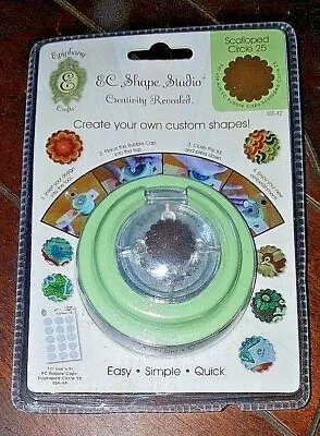 Epiphany Crafts Shape Studio Tool ~SCALLOPED CIRCLE 25~ Item #SST-42 • $14.89