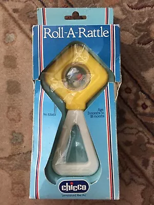 Vintage Chicco Roll A Rattle New In Box Sesame Street General Store 63954 • $14.95