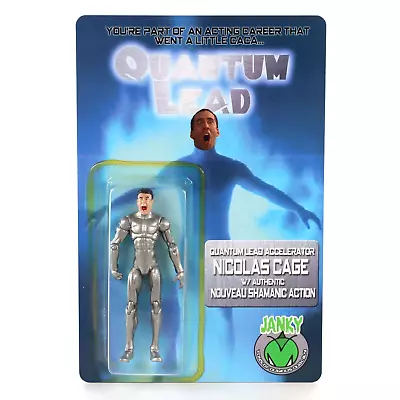 Quantum Lead Nicolas Cage Art Figure Janky Quantum Leap TV SDCC 2016 Sealed • $159.99