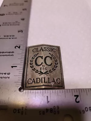 E&G Cadillac Grille Emblem Classic Deville Seville Eldorado Fleetwood Badge • $150