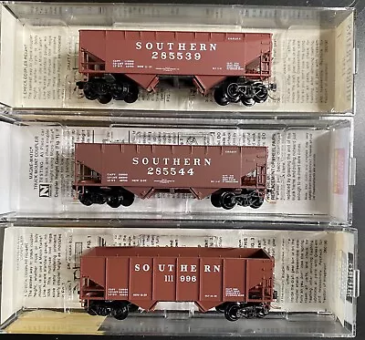 N Scale Micro-trains Southern Hopper Set/3 55330 #285539285544 56150 #111996 • $39.95