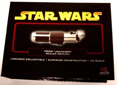 Star Wars Yoda EP3 Edition Mini Lightsaber • $377.48