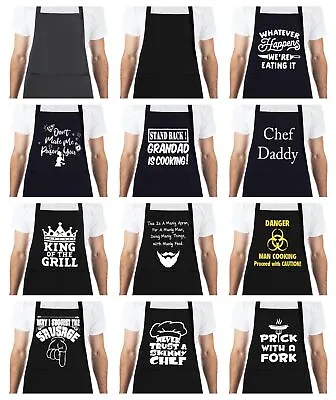 £6.25 • Buy Chef Kitchen Apron BBQ Baking Catering Cooking Craft Apron For Men Women Ladies