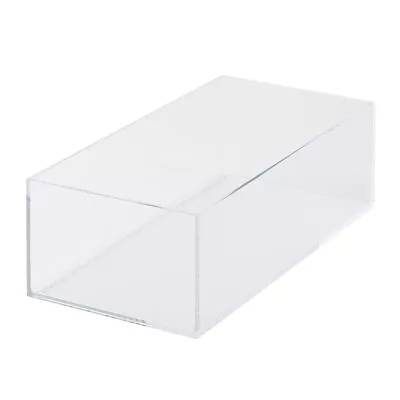 MUJI Overlapping Acrylic Box Medium Approx. Width 25.2 X Depth 12.6 X Height 8cm • $25.66