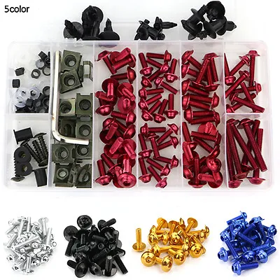 CNC Complete Fairing Bolt Screws Kit Fit For MV AGUSTA Brutale1090 RR 2010-2012 • $23.66