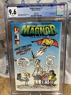 The Mighty Magnor #1 CGC 9.6 Pop-Out Cover  Key Issue Comic • $49.99