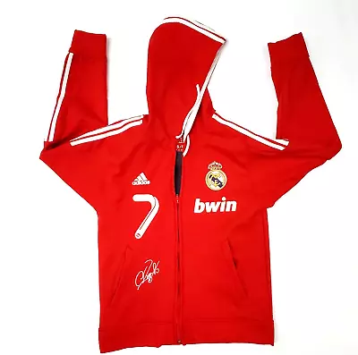 Adidas Real Madrid Zipper  Hoodie Champions #7 Ronaldo Siempre Real Madrid • $109.95