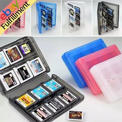 28 In 1 Game Card Case Holder Cartridge Box For Nintendo DS 3DS XL LL DSi LL/XL • $11.75