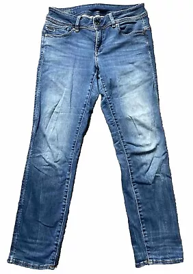 Women's G-Star Raw Midge Mid Straight Fit Blue Denim Stretch Jeans - W32 L30 • £15.95