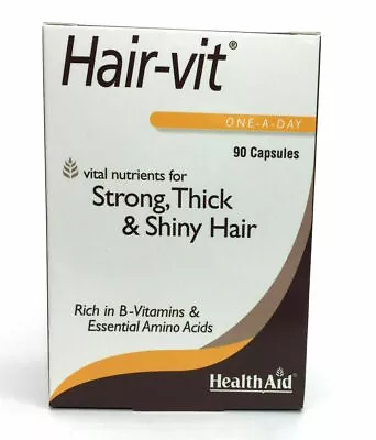 HealthVit Hair-Vit One A Day 90 Capsules Strong Thick & Shiny Hair • £42.43