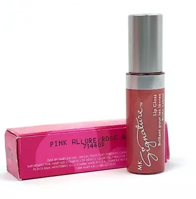 MARY KAY~Signature Lip Gloss  PINK ALLURE  #714400 .27 Oz Discontinued~FREE SHIP • $11.99