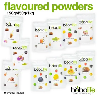 Bobalife Bubble Tea Powders (150g - 1kg) | Authentic Vegan & Gluten Free • £3.50