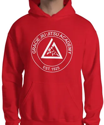 Gracie Jiu Jitsu MMA Fighter Hoody Hoodie Hooded Sweat Shirt Renzo BJJ • $29.99