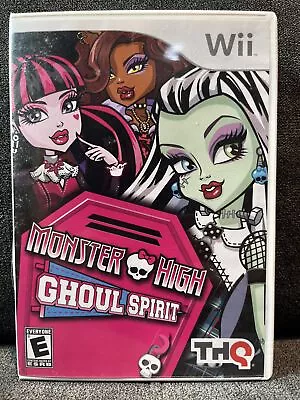 Monster High Ghoul Spirit (Nintendo Wii 2011) Tested Manual • $8.99