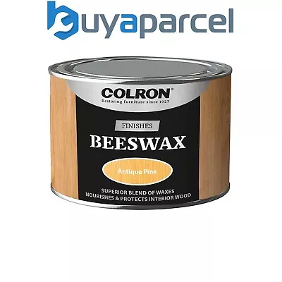 Ronseal 34546 Colron Refined Beeswax Paste Antique Pine 400g RSLCRPBWAP4 • £18.63