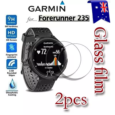 2X For Garmin Forerunner 235 Smart Watch Tempered Glass Screen Protector Film • $4.99