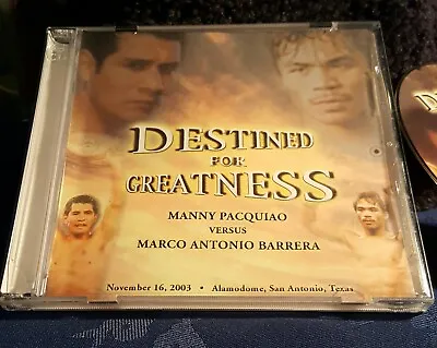 2003 Manny Paquiao 2 Autographed Fight Dvd Pacman Guaranteed Authentic 2 Auto • $78.02