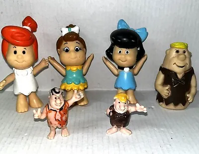 Vintage 1986 Flintstone Kids Toy Lot Coleco Figures And Other Older Figurines • $22