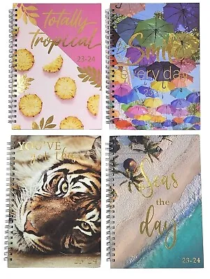 £3.69 • Buy 2023-2024 A5 Week To View Academic Diary Organiser Planner Student Teacher Diary