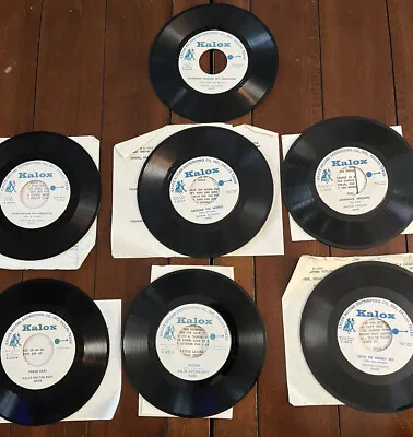 Square Dance/Country 45’s Lot Of 7 Records Kalox Records • $20