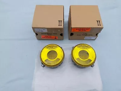 Bmw E30 M3 Hella Yellow Euro Low Beam Lenses Oem Brand New  Smiley´s  • $445