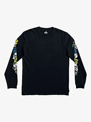 Quiksilver Originals Skull Chain - Long Sleeve T-Shirt For Men • £19.99