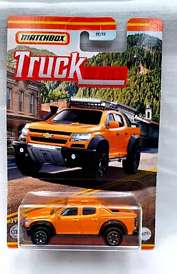 Matchbox Truck Series 2016 Chevy Colorado Extreme Orange Die Cast • $7.99